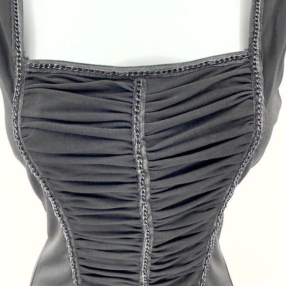 Vintage Cache Y2K Tank Top Womens XS Witchy Victorian Whimsigoth Corset Romantic - Picture 3 of 10